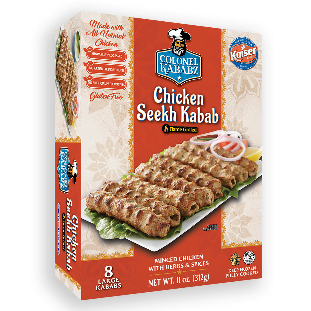 Colonel Kababz Chicken Seekh Kabab