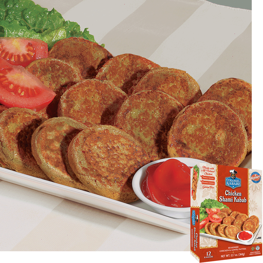 Colonel Kababz Chicken Shami Kabab