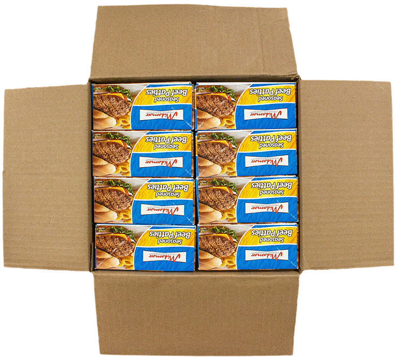 Halal Seasoned Beef Patties