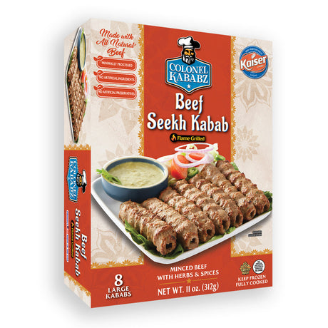 Colonel Kababz Beef Seekh Kabab
