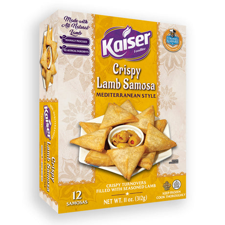 Kaiser Crispy Lamb Samosa (Mediterranean Style)