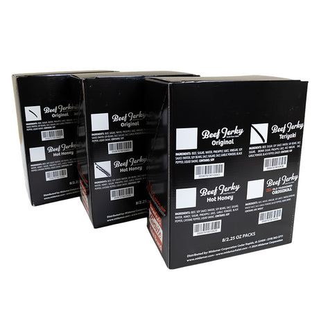 Halal Beef Jerky Hot Honey Display Pack