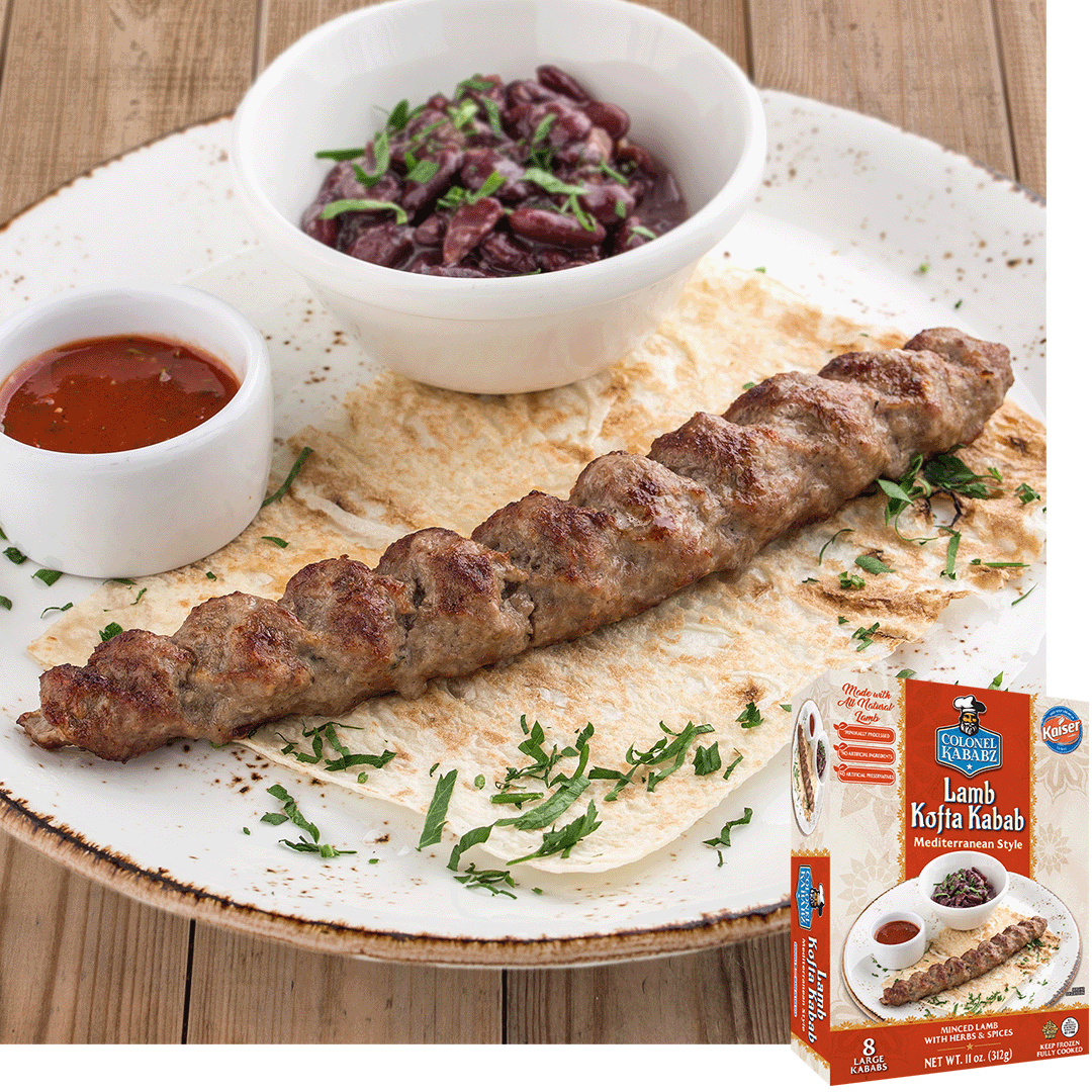 Colonel Kababz Lamb Kofta Kabab