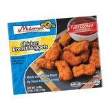 A package of Midamar Chicken Breast Nuggets