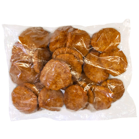 Halal Chicken Breast Patties - 10 lb