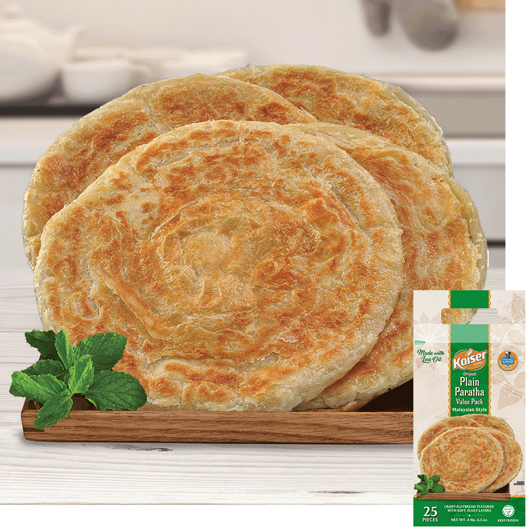 Kaiser Original Plain Paratha Family Pack (Malaysian Style)