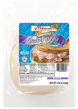Halal Oven Roasted Turkey Breast Slices - 10 lb