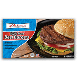 100 % PURE BEEF BURGERS (RETAIL 8/3.5oz) 9/1.75 LB