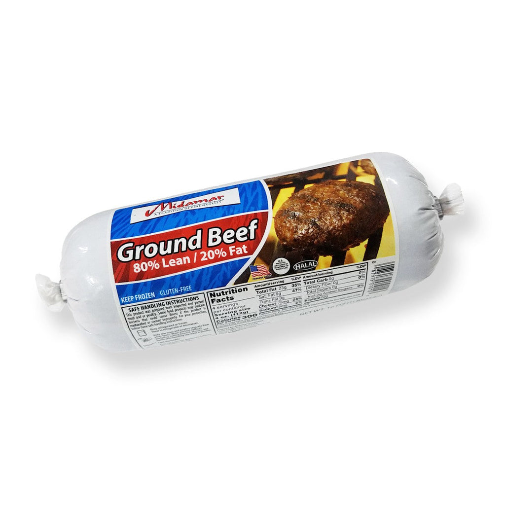 PURE GROUND BEEF 80 % 12/1lb