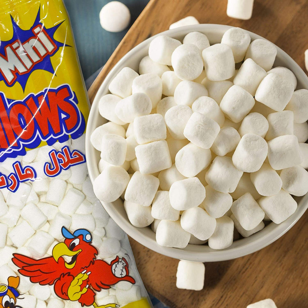 Ziyad mini Halal marshmallows in a bowl