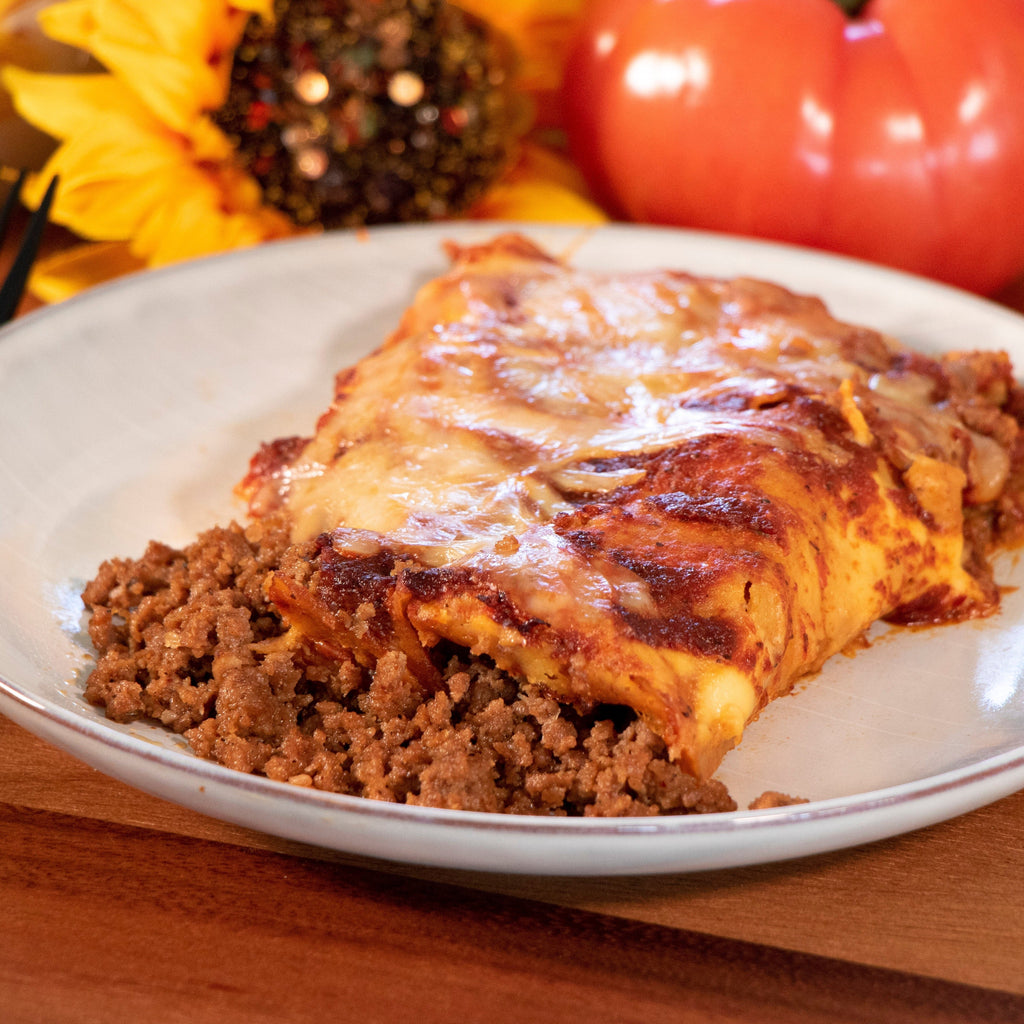 Halal Beef enchiladas