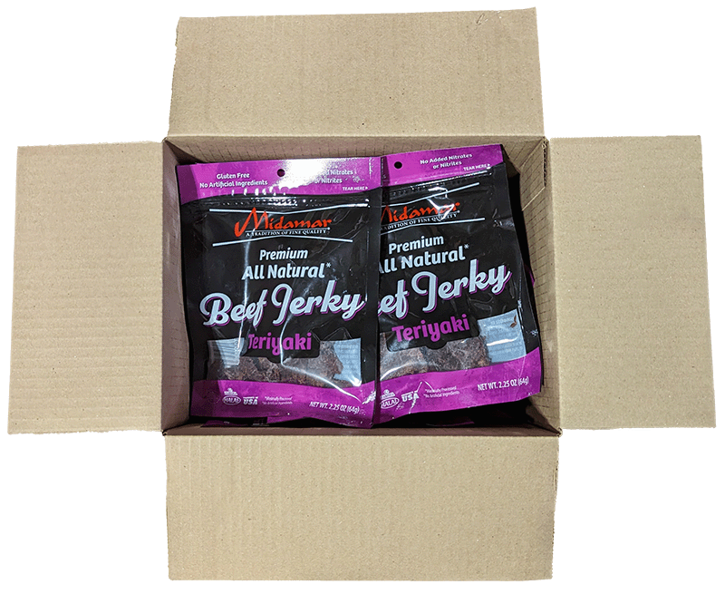 Halal Beef Jerky Teriyaki