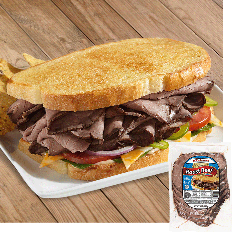 Halal Sliced Roast Beef