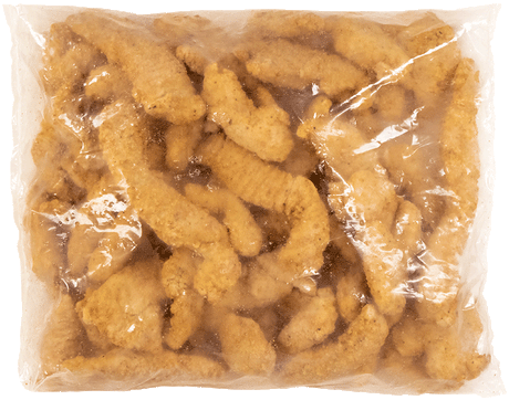 Halal Fully Cooked Breaded Chicken Tenders - 10 lb