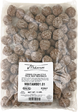 Halal Fully Cooked Italian-style Meatballs