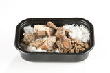 Halalthy™ Chicken Thigh with Tandoori Seasoning, Rice, & Lentils